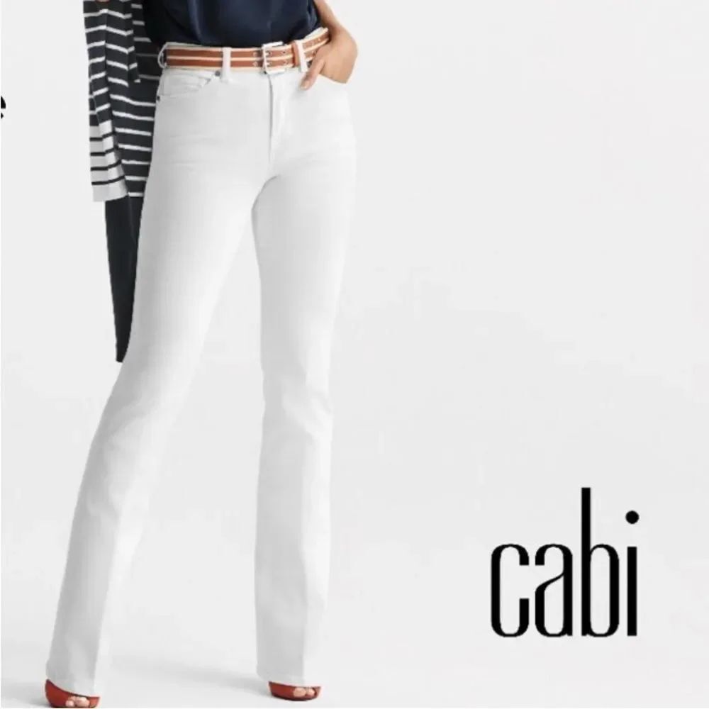 CAbi Women's White Jeans